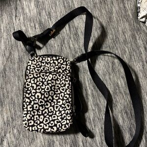 Kate Spade Black and White Crossbody Bag